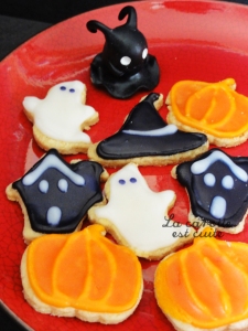 Biscuits avec glacage Halloween 01