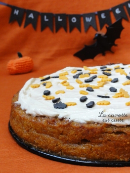 Halloween butternut cake